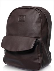 Classic Pu Leather Backpack