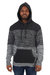 Colorblock Knitted Pullover Hooded Sweater