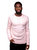 Crewneck Cable Knitted Pullover Sweater - Rosewater
