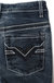 Cultura Little Boys Slim Wash Saddle V Stitch Denim Pants