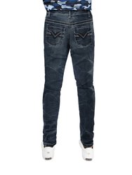 Cultura Little Boys Slim Wash Saddle V Stitch Denim Pants