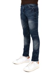 Cultura Skinny Jeans For Boys Teens Distressed Denim Pants