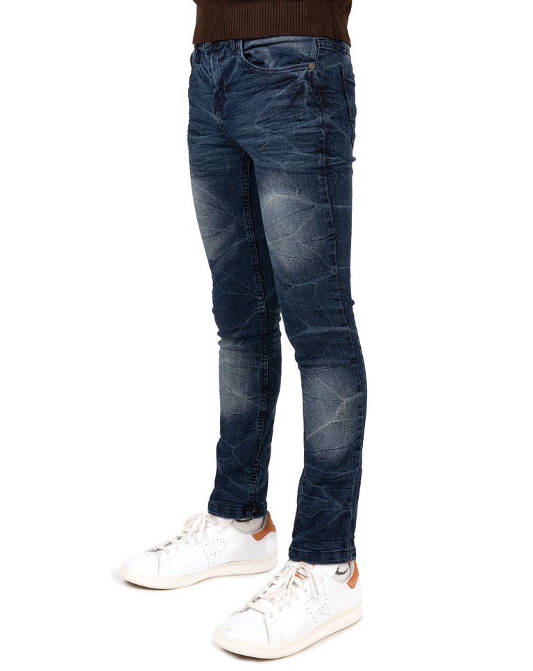 Cultura Skinny Jeans For Boys Teens Distressed Denim Pants