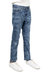 Cultura Skinny Wash Denim Jeans With Saddle V Stitch For Boys