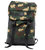 Duffle Backpack Large Canvas Retro Rucksack - Camo/Black