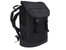 Duffle Backpack Large Canvas Retro Rucksack - Black