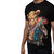 Heads Or Tails Rhinestone Studded Graphic Printed T-Shirt