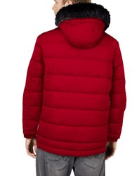 Hooded Puffer Parka Jacket