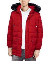 Hooded Puffer Parka Jacket