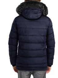 Hooded Puffer Parka Jacket