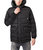 Hooded Puffer Parka Jacket - Charcoal