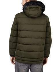 Hooded Puffer Parka Jacket