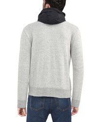 Knitted Full Zip Cardigan Sweater