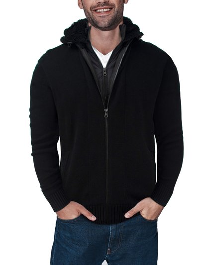 X RAY Knitted Full Zip Cardigan Sweater product