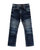 Little Boys Slim Fit Biker Denim Jeans