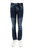 Little Boys Slim Fit Biker Denim Jeans - Dark Stone