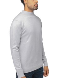 Men's Basic Casual Mockneck Sweater