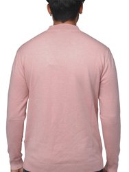 Men's Basic Casual Mockneck Sweater