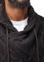 Men's Casual Cable Knitted Cowl Neck Pullover Sweater