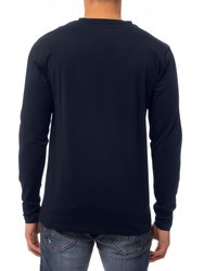 Men's Classic Long Sleeve V-Neck T-Shirt