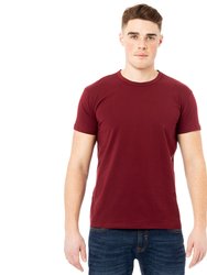 Men's Crew Neck T-Shirt - Cranberry