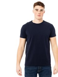 Men's Crew Neck T-Shirt - Navy