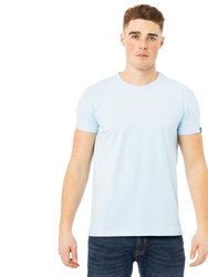 Men's Crew Neck T-Shirt - Light Blue