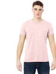 Men's Crew Neck T-Shirt - Baby Pink