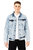 Men's Denim Jacket - Acid Blue