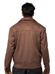 Men's Faux Suede Jacket