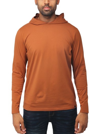 X RAY Men's Long Sleeve Hooded Shirt product