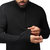 Men's Quarter Zip Mock Neck Pullover Sweater