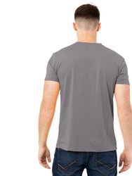 Men's Short Sleeves Henley T-shirt