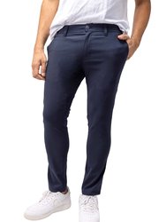 Men's Stretch Golf Pants Quick Dry Lightweight Casual Nylon Pants with Pockets