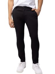 Men's Stretch Golf Pants Quick Dry Lightweight Casual Nylon Pants with Pockets