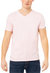Men's V-Neck T-Shirt Color Collection 2021 Xmts-2641 - Baby Pink