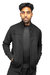 Men's Zip Up Jacket with Suede Peicing & Lining