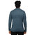 Mock Neck Texture Block Quarter Zip Knitted Sweater