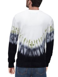 Pullover Crewneck Tie Dye Fashion Sweater