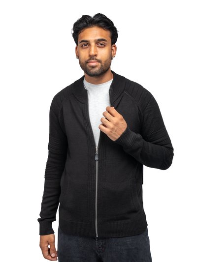 X RAY Slim Fit Full-Zip Sweater Jacket - XMW-3747 product