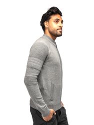 Slim Fit Full-Zip Sweater Jacket - XMW-3747