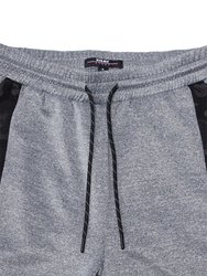 Sport Men's Active Fashion Jogger Sweatpants With Pockets And Elastic Bottom - Black/Camo/Heather Grey