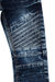 Toddler's Slim Fit Distressed Moto Biker Denim Pants