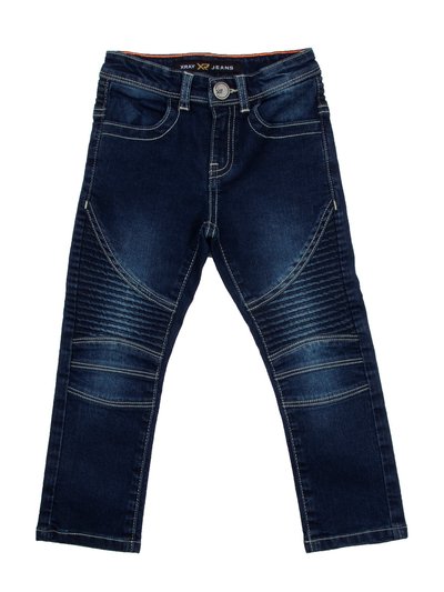 X RAY Toddler's Slim Fit Distressed Moto Biker Denim Pants product