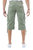 X RAY Mens Belted 18" Inseam Below Knee Long Cargo Shorts With Draw Cord Big & Tall Available