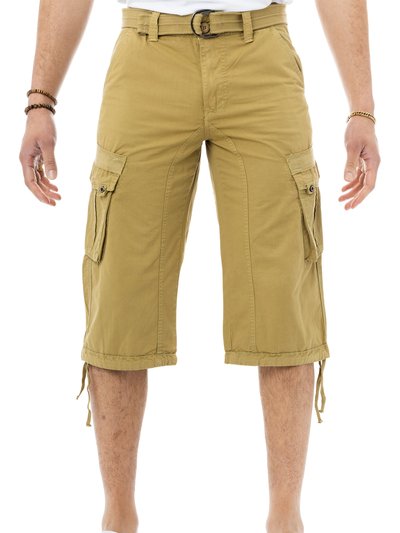 X RAY X RAY Mens Belted 18" Inseam Below Knee Long Cargo Shorts With Draw Cord Big & Tall Available product