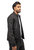 X RAY Men's Faux Suede Jacket Quilted Sleeves With Faux Shearing Lining