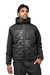 X RAY Men's Soft Shell Full Zip Windbreaker Quilted Jacket With Hood