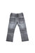 X RAY Toddler Boy's Slim Fit Distressed Ripped Rectangle Stitched Biker Pants Moto Jeans