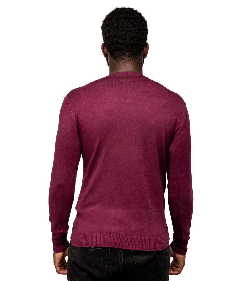 XMW-39137 Classic V-Neck Sweater